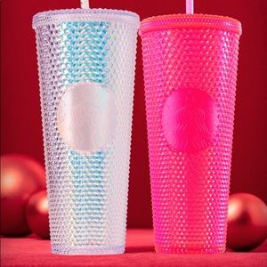 Pink Starbucks Holiday Cup